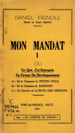 Mon mandat